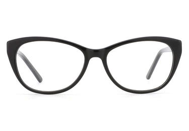 Women Insignia Eyeglasses: Faith -Black - SpecSMART Eye Clinic (Front View)